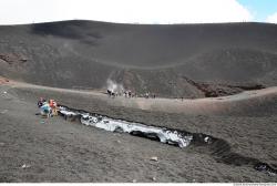 Photo Texture of Background Etna Italy